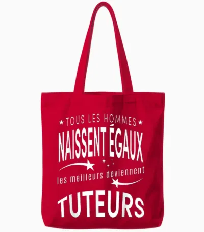 Best Tutor Gift Idea Internship Master Humor Tote Bags - Red