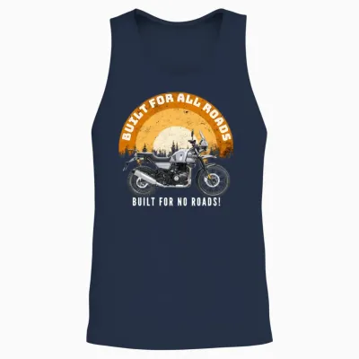 Royal Enfield Himalayan Unisex Tank Top - Navy