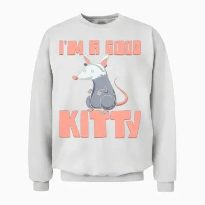 Opossum Funny Opossum Unisex Sweatshirt - White