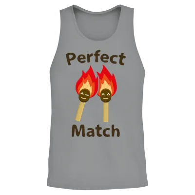 Perfect Match Unisex Tank Top - Sport Grey