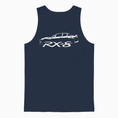 Mazda Rx-8 Sports Car Unisex Tank Top - Navy