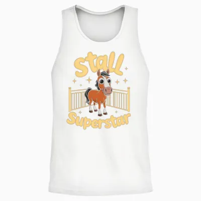 Horses and Humor for Every Horse Lover And Unisex Tank Top - White