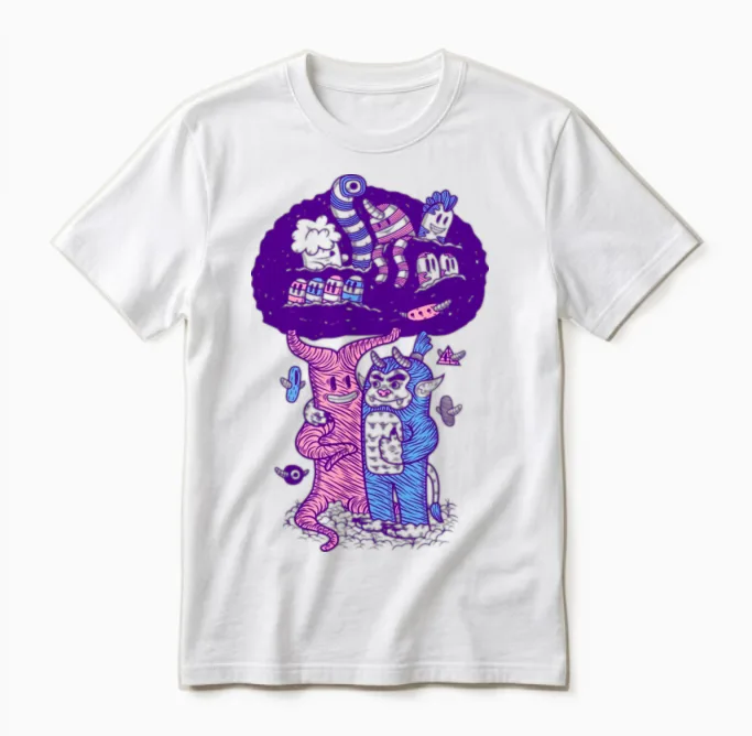 Happy Tree Friends Ii Unisex T-Shirt in White
