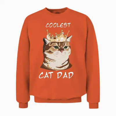 Funny Animals Unisex Sweatshirt - Orange