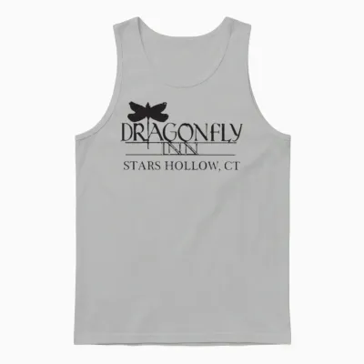 Dragonfly Inn Stars Hollow Ct Unisex Tank Top - Ash