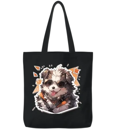 Dogs Pet Dog Owner Dog Lover Animal Tote Bags - Black