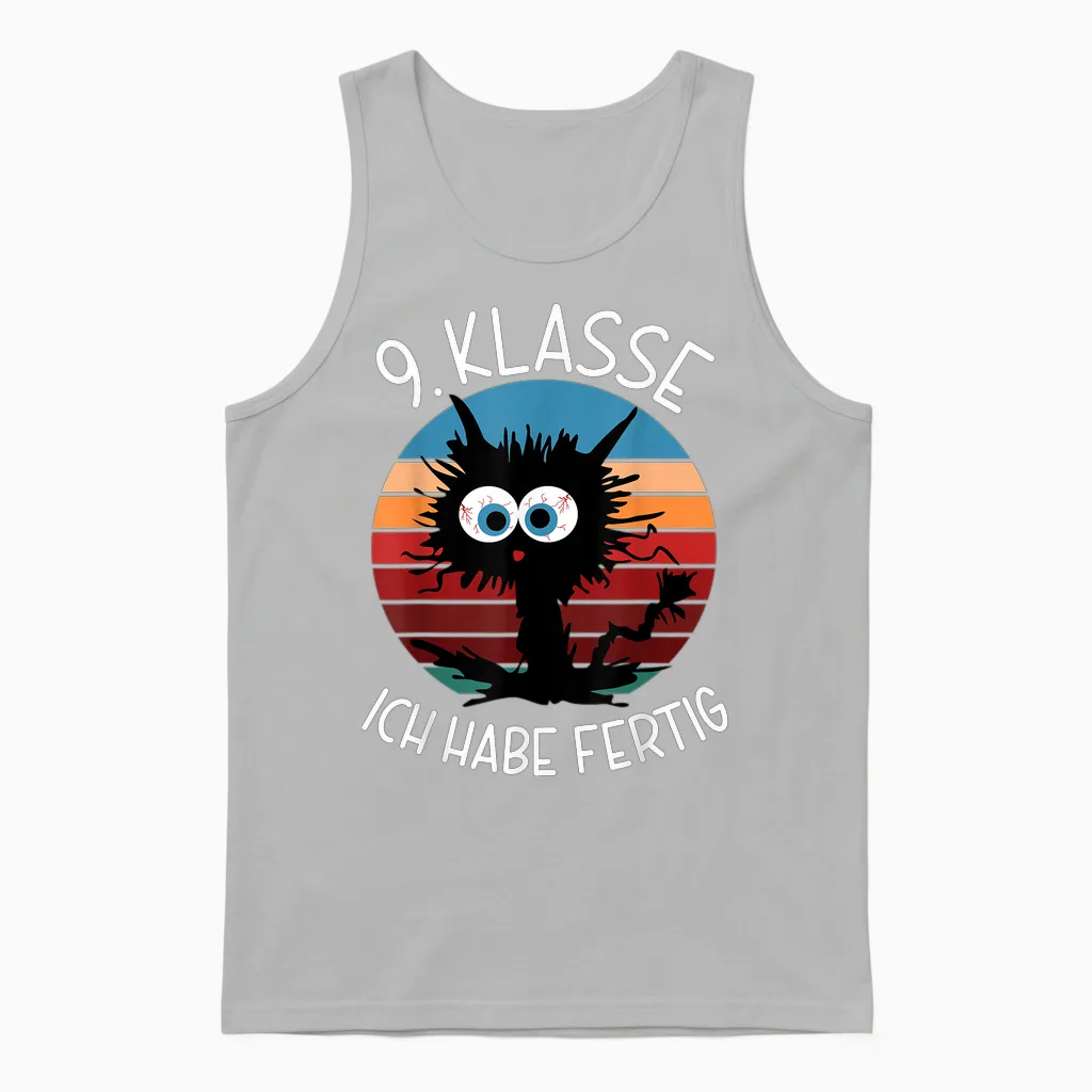 9. Klasse Ich Habe Fertig Abschluss 2026 9. Klasse Unisex Tank Top in Ash