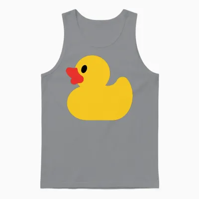 Rubber Duck Unisex Tank Top - Sport Grey