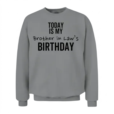 Today Is My Co-Worker's Birthday Unisex Sweatshirt - Sport Grey