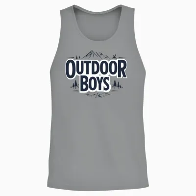 Outdoor Boys Unisex Tank Top - Sport Grey