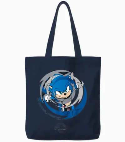 Sonic the Hedgehog : Movie 3 Tote Bags - Navy