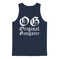Og Original Gangster Unisex Tank Top - Navy – 1