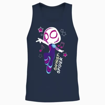 Spidey Ghost Spider Unisex Tank Top - Navy