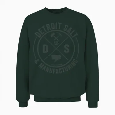 Detroit Salt & Manf. Unisex Sweatshirt - Forest