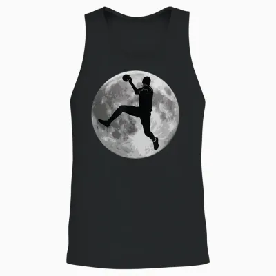 Hand Handball Player Handball France Child Boy Moon Unisex Tank Top - Black
