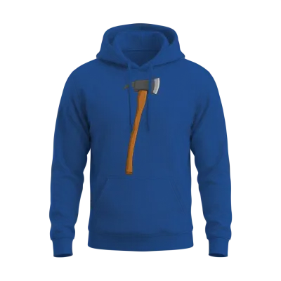 Axe Unisex Hoodie - Royal