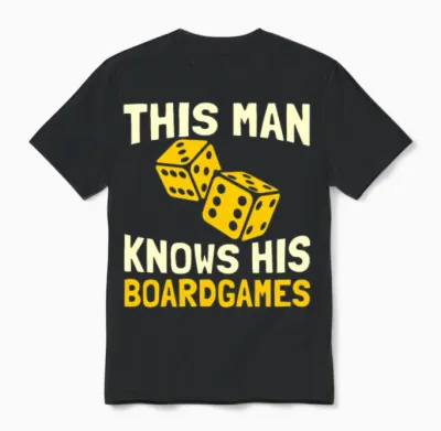 Board Games Unisex T-Shirt - Black