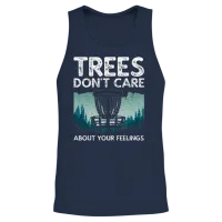 Disc Golf Design for Men Women Disc Golf Player Unisex Tank Top - Navy – 2