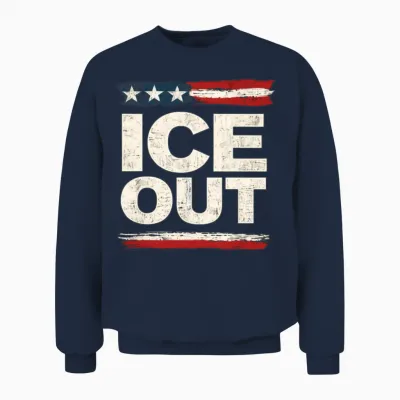 Ice-Out Unisex Sweatshirt - Navy