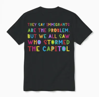 We All Saw Who Stormed the Capitol Unisex T-Shirt - Black