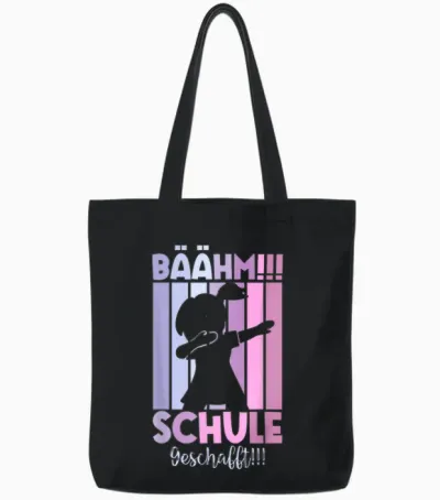 Schulabschluss Abitur Realschule Hauptschule Schule 2026 Tote Bags - Black