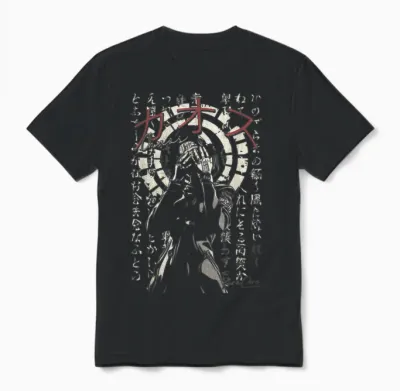 Kuracore Japan Streetwear Cyberpunk Y2k Techwear Retro Manga Anime Unisex T-Shirt Schwarz S Unisex T-Shirt - Black