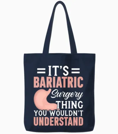 Funny Gastric Tote Bags - Navy