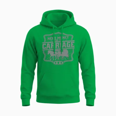 Coachmen Horse Carriage Coachman Unisex Hoodie - Irish Green