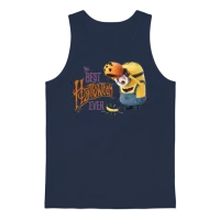 Minions Dave Best Halloween Ever Unisex Tank Top - Navy – 1