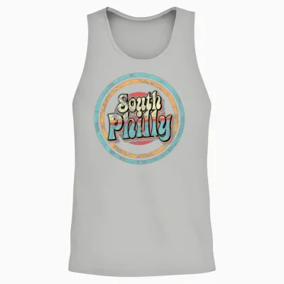 South Philly Retro Unisex Tank Top - Ash