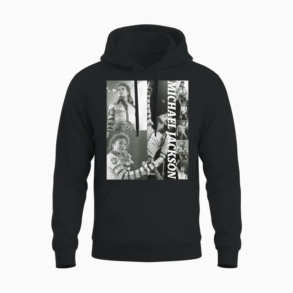Michael Jackson 012 Unisex Hoodie in Black