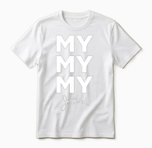 My My My Joe Kendal Unisex T-Shirt in White