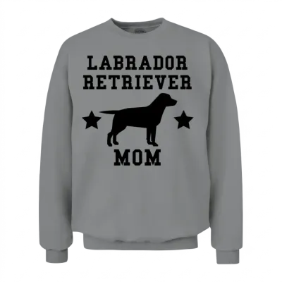 Labrador Retriever Mom Unisex Sweatshirt - Sport Grey