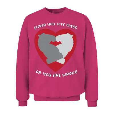 Funny Chess Unisex Sweatshirt - Heliconia