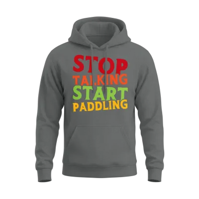 Kayaking Kayaker Canoeing Outdoor Water Kayak Unisex Hoodie - Graphite Heather