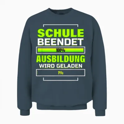 Schulabschluss Realschule 10 Klasse Hauptschule Ausbildung Unisex Sweatshirt - Dark Heather