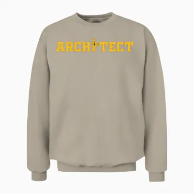 Funny Architect Architect Unisex Sweatshirt - Sand