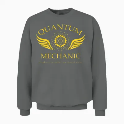 Quantum Mechanic-O Unisex Sweatshirt - Graphite Heather