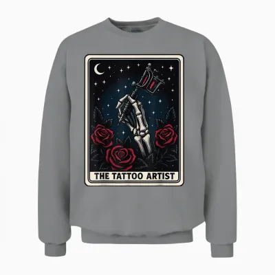 The Tattoo Artist Unisex Sweatshirt - Sport Grey