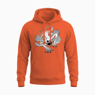 Children's Poppy Playtime Catnap Exhaling Smoke Unisex Hoodie - Orange