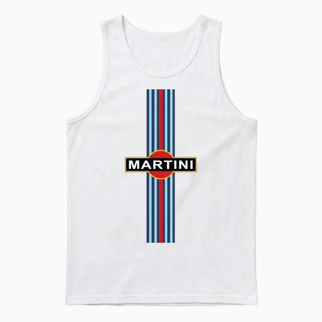 Funny Unisex Tank Top in White