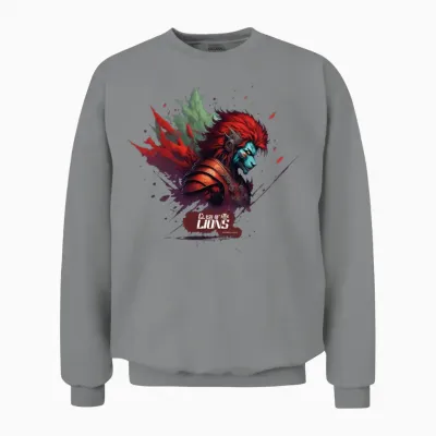 Clash of Lions 32 - Collectibles by Lgallp Unisex Sweatshirt - Sport Grey