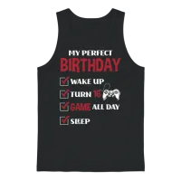Boys 16th Birthday Funny 16th Birthday Gift Unisex Tank Top - Black – 1