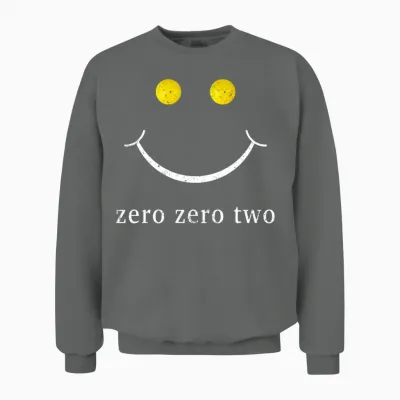 Zero Zero Two Pickleball Unisex Sweatshirt - Graphite Heather