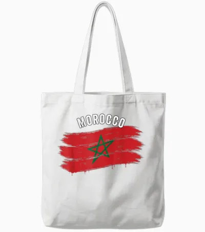 Costume Aux Couleurs Marocaines Cool Pour Garçons Et Filles Tote Bags - White