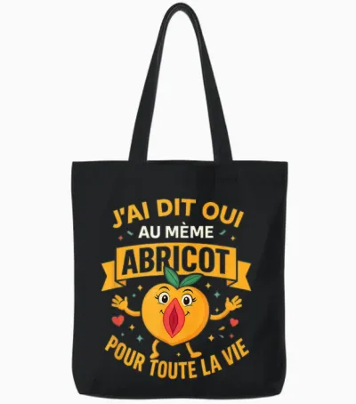J'ai Said Oui Le Same Apricot – Funeral Life of Boy Tote Bags - Black