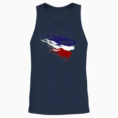 Les Miserables 24601 V3 Unisex Tank Top - Navy