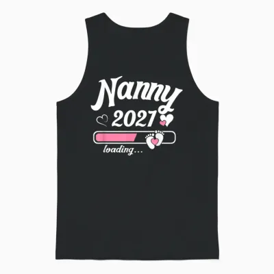 Enceinte Mère Nounou Est. 2027 Future Maman Unisex Tank Top - Black