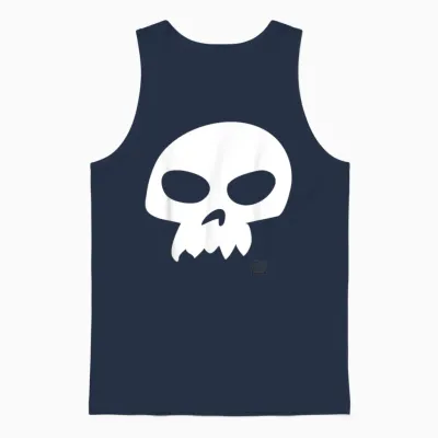 Disney Pixar Toy Story Sid Skull Graphic Unisex Tank Top - Navy