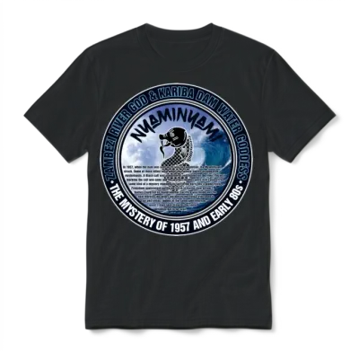 Nyaminyami Mystery of 1957 Early 80s Unisex T-Shirt - Black